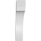 Ekena Millwork 6-in. W x 22-in. D x 30-in. H Legacy Architectural Grade PVC Knee Brace BRCP06X22X30LEC - alternate 3